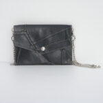POCHETTE DONNA CON TRACOLLA METALLICA MODELLO 100