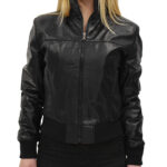 GIUBBOTTO DONNA IN VERA PELLE MODELLO JOLLY COLORE NERO
