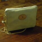 POCHETTE IN VERA PELLE VERNICIATA DI VITELLO - ARTICOLO N° 861 -