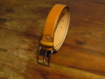 CINTURA IN PELLE DI VITELLO A GRANA FINE - ARTICOLO N° 893 - - immagine 9